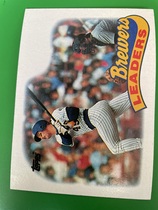1989 Topps Base Set #759 Brewers Leaders