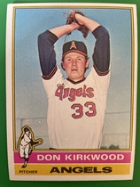 1976 Topps Base Set #108 Don Kirkwood