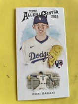 2025 Topps Allen & Ginter Mini 1889 N222 #N222-18 Roki Sasaki