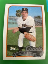 1989 Topps Base Set #783 Trevor Wilson