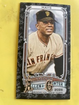 2025 Topps Allen & Ginter Mini Black Bordered #30 Willie Mays