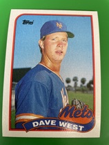 1989 Topps Base Set #787 Dave West
