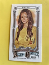 2025 Topps Allen & Ginter Mini #299 Jamie Chung