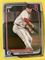 2024 Bowman Chrome Draft #BDC-63 Payton Tolle