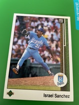 1989 Upper Deck Base Set #326 Israel Sanchez