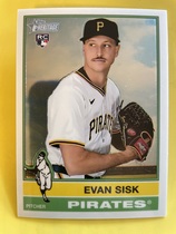 2025 Topps Heritage High Number Chrome #552 Evan Sisk