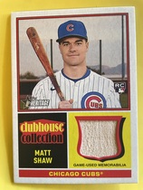 2025 Topps Heritage High Number Clubhouse Collection Relics #CCR-MS Matt Shaw