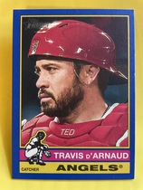 2025 Topps Heritage High Number Dark Blue Bordered #564 Travis Darnaud