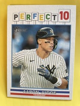 2025 Topps Heritage High Number Perfect 10s #P10-1 Aaron Judge