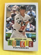 2025 Topps Heritage High Number Rookie Performers #RP-4 Brooks Lee