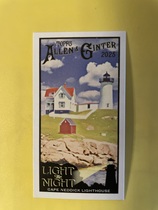2025 Topps Allen & Ginter Mini Light the Night #LTN-26 Cape Neddick Lighthouse|York Maine