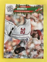 2020 Topps Holiday #HW189 Aaron Barrett