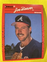 1990 Donruss Base Set #357 Joe Boever