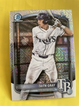 2025 Bowman Chrome Draft Mega Box (Mojo Refractor) #BDC-7 Taitn Gray