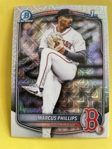 2025 Bowman Chrome Draft Mega Box (Mojo Refractor) #BDC-54 Marcus Phillips