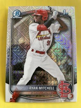 2025 Bowman Chrome Draft Mega Box (Mojo Refractor) #BDC-77 Ryan Mitchell