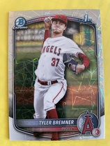 2025 Bowman Chrome Draft Mega Box Laser Refractor #BDC-37 Tyler Bremner