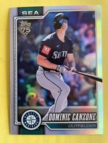 2026 Topps Rainbow Foil #156 Dominic Canzone