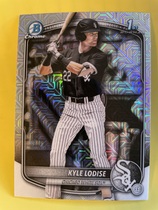 2025 Bowman Chrome Draft Mega Box (Mojo Refractor) #BDC-144 Kyle Lodise