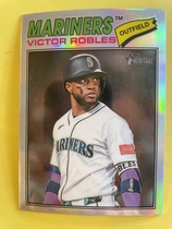 2026 Topps Heritage Chrome Refractor #140 Victor Robles