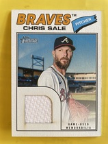 2026 Topps Heritage Real One Relics #ROR-CS Chris Sale