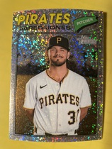 2026 Topps Heritage Chrome Silver Sparkle Refractor #141 Jared Jones