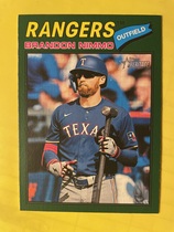 2026 Topps Heritage Dark Green Bordered #119 Brandon Nimmo