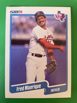 1990 Fleer Base Set #306 Fred Manrique