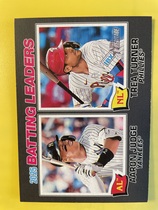 2026 Topps Heritage Dark Gray Bordered #1 Aaron Judge|Trea Turner