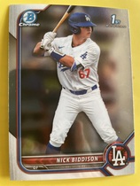 2022 Bowman Chrome Draft #BDC-165 Nick Biddison