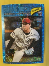 2026 Topps Heritage Chrome Light Blue Sparkle Refractor #211 Andrew Hoffman