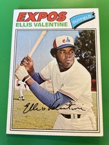 1977 Topps Base Set #52 Ellis Valentine