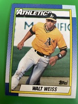 1990 Topps Base Set #165 Walt Weiss