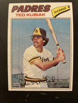 1977 Topps Base Set #158 Ted Kubiak