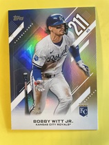 2026 Topps Crooked Numbers #CN-8 Bobby Witt Jr.