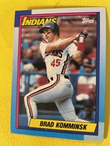 1990 Topps Base Set #476 Brad Komminsk