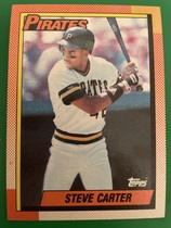 1990 Topps Base Set #482 Steve Carter