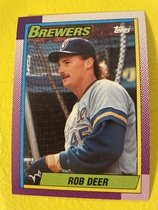 1990 Topps Base Set #615 Rob Deer