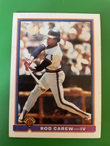 1991 Bowman Base Set #4 Rod Carew