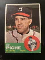 1963 Topps Base Set #179 Ron Piche