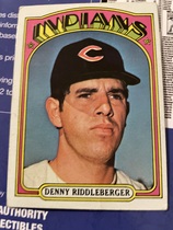 1972 Topps Base Set #642 Denny Riddleberger