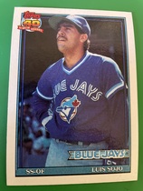 1991 Topps Base Set #26 Luis Sojo