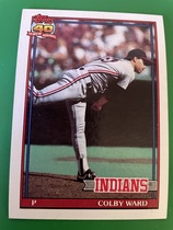 1991 Topps Base Set #31 Colby Ward