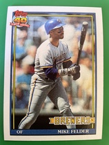 1991 Topps Base Set #44 Mike Felder
