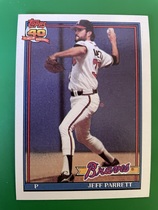 1991 Topps Base Set #56 Jeff Parrett