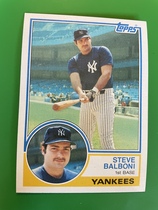 1983 Topps Base Set #8 Steve Balboni