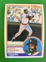 1983 Topps Base Set #13 Larry Herndon