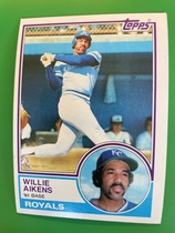 1983 Topps Base Set #136 Willie Aikens