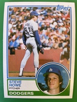 1983 Topps Base Set #170 Steve Howe