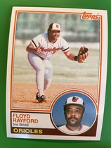 1983 Topps Base Set #192 Floyd Rayford
